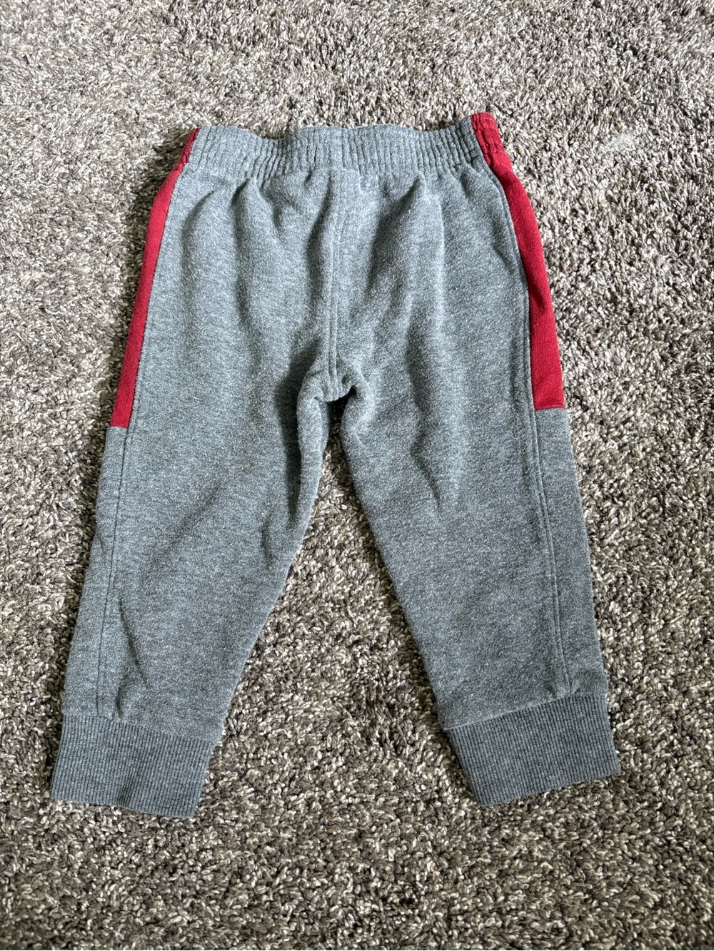 Puma Kids Gray and Red Hooded Jogger Set - Picture 10 of 10